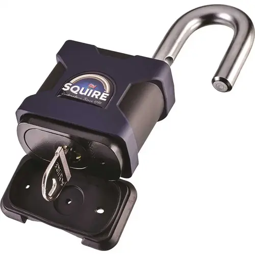 Stronghold Premium Padlock, Boron Steel, Open Shackle, 65mm, Keyed