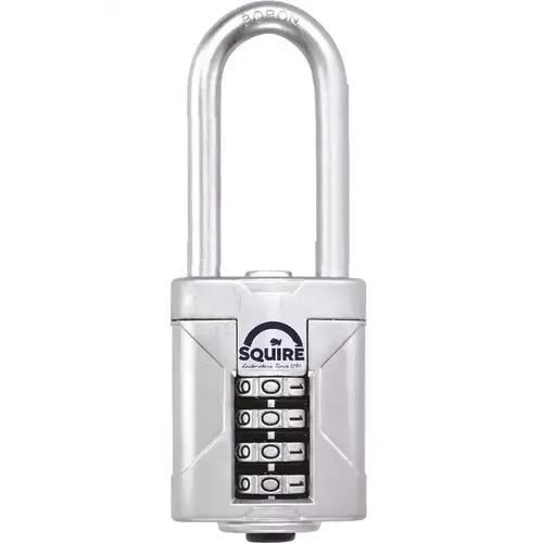 Vulcan Combi 50 Combination Padlock, Boron Steel Extra Long Shackle Vulcan Combi 50 Combination Padlock, Boron Steel Extra Long Shackle