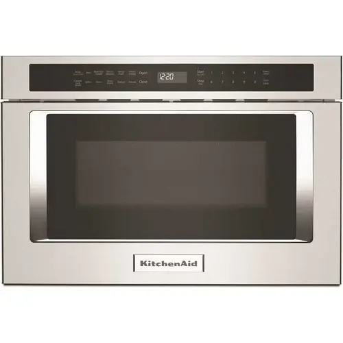 24 In Under-Counter Microwave Oven Drawer In Stainless Steel