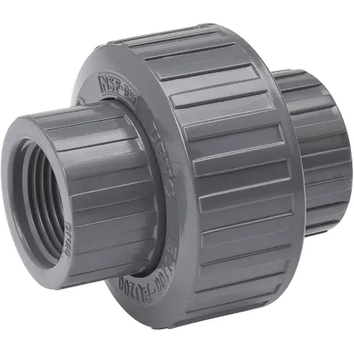 1-1/2 In. FIP Threaded Schedule 80 PVC Union