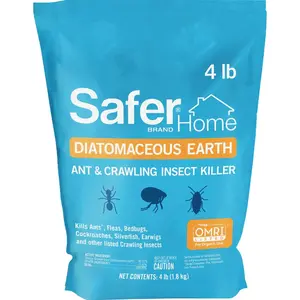 Safer Brand SH51703 Home 4 Lb. Ready To Use Diatomaceous Earth Crawling Insect Killer