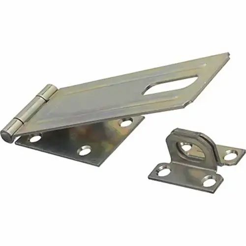 V30 6" Safety Hasp Zinc Plated Finish V30 6" Safety Hasp Zinc Plated Finish