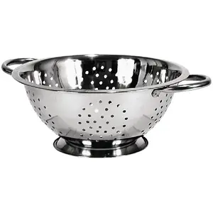 McSunley 725 3 Qt. Stainless Steel Colander Silver