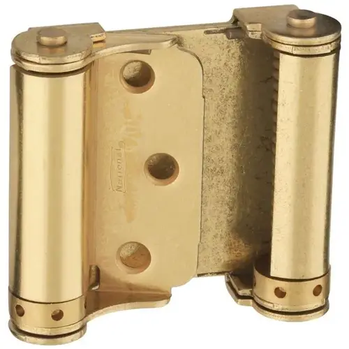 V127 Double Acting Spring Hinge Brass Finish V127 Double Acting Spring Hinge Brass Finish