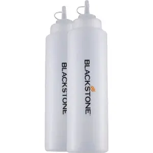Blackstone 5435 Basting Bottle Culinary Plastic Black/Silver Black/Silver Pair
