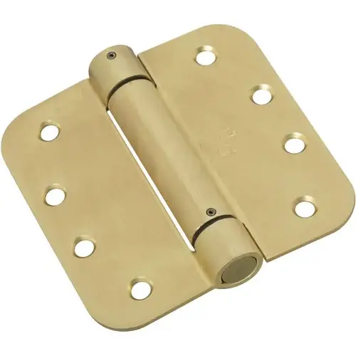 522 4" x 4" Spring Hinge Brass Finish 522 4" x 4" Spring Hinge Brass Finish
