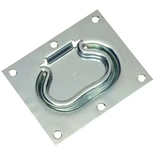 V176 Flush Chest Handle Zinc Plated Finish V176 Flush Chest Handle Zinc Plated Finish