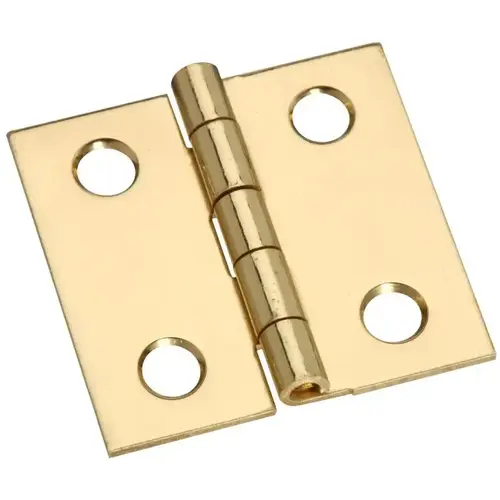 V1802 1" x 1" Hinge Solid Brass Finish V1802 1" x 1" Hinge Solid Brass Finish