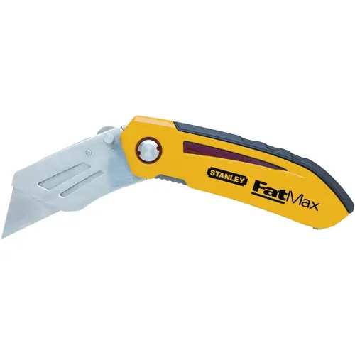 Stanley 6.25" Fatmax Fixed Folding Knife Yellow/Black Stanley 6.25" Fatmax Fixed Folding Knife Yellow/Black