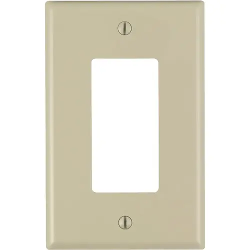 Decora 1-Gang Midway Nylon Decorator/Rocker Wall Plate - Ivory Decora 1-Gang Midway Nylon Decorator/Rocker Wall Plate - Ivory