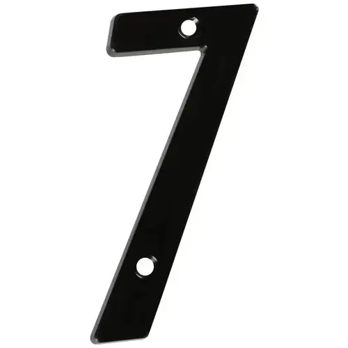 V871 4" House Number 7 Black Finish - pack of 5 V871 4" House Number 7 Black Finish - pack of 5