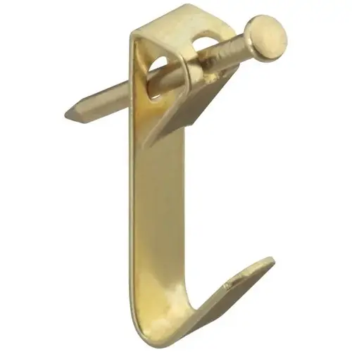V2530 10 Pound Picture Hanger Brass Finish V2530 10 Pound Picture Hanger Brass Finish