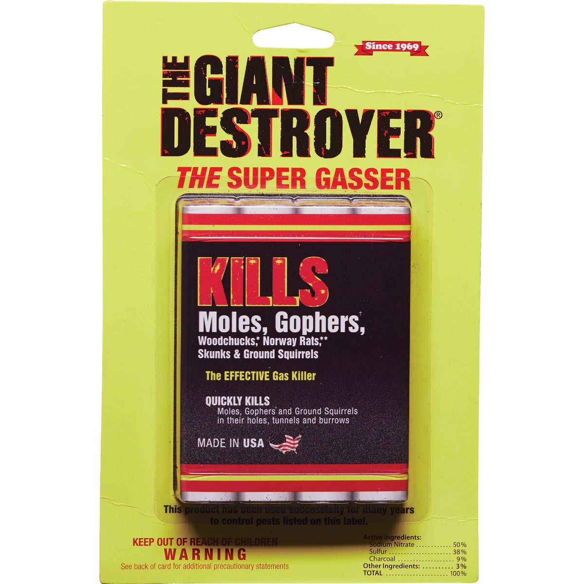 ATLAS CHEMICAL CORP 00333-XCP6 Giant Destroyer - pack of 24 Buy Now