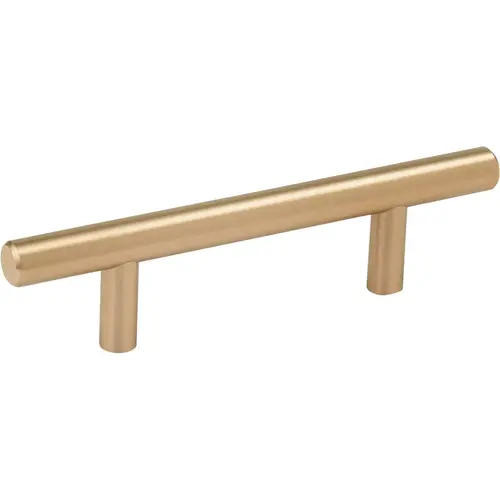 3" (76 mm) Center to Center Bar Cabinet Pull Golden Champagne Finish 3" (76 mm) Center to Center Bar Cabinet Pull Golden Champagne Finish
