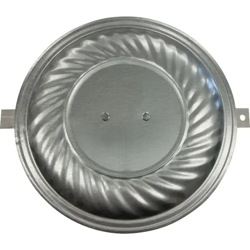 Flue Stopper, 4 to 8 in Flue Hole, Steel, Yellow