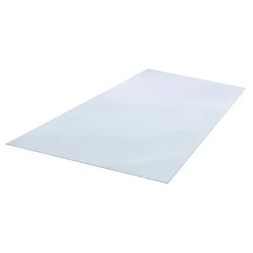 OPTIX 18" x 24" x 0.093 (3/32") Clear Acrylic Sheet - pack of 10