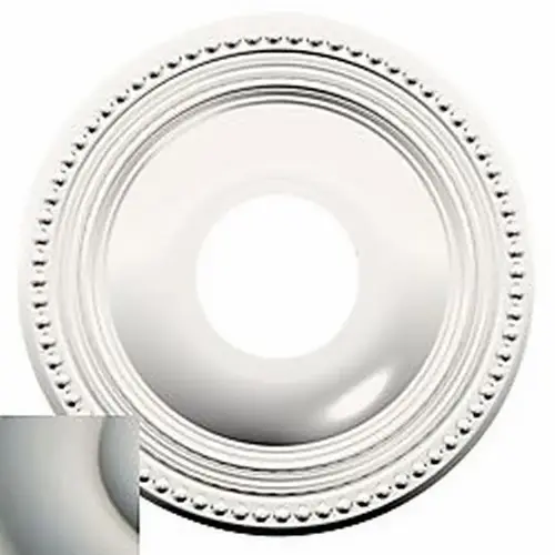 2-5/8" Beaded Privacy Rose Pair Lifetime Satin Nickel Finish 2-5/8" Beaded Privacy Rose Pair Lifetime Satin Nickel Finish