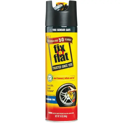 16 Oz. Aerosol Tire Puncture Sealer and Inflator 16 Oz. Aerosol Tire Puncture Sealer and Inflator