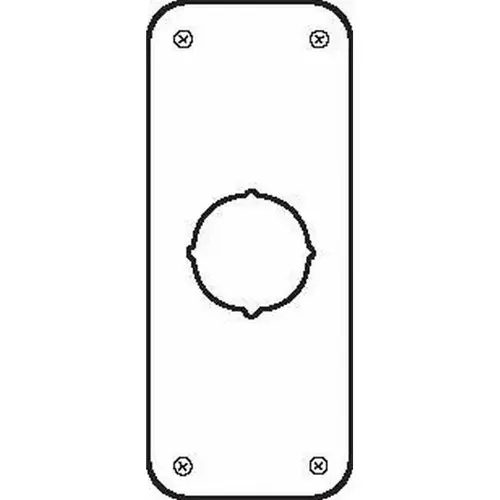 3-1/2" x 9" Remodeler Plate Satin Bronze Finish 3-1/2" x 9" Remodeler Plate Satin Bronze Finish