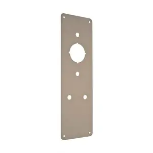 Don Jo RP-E2000-14 630 5" x 14" Remodeler Plate Satin Stainless Steel Finish