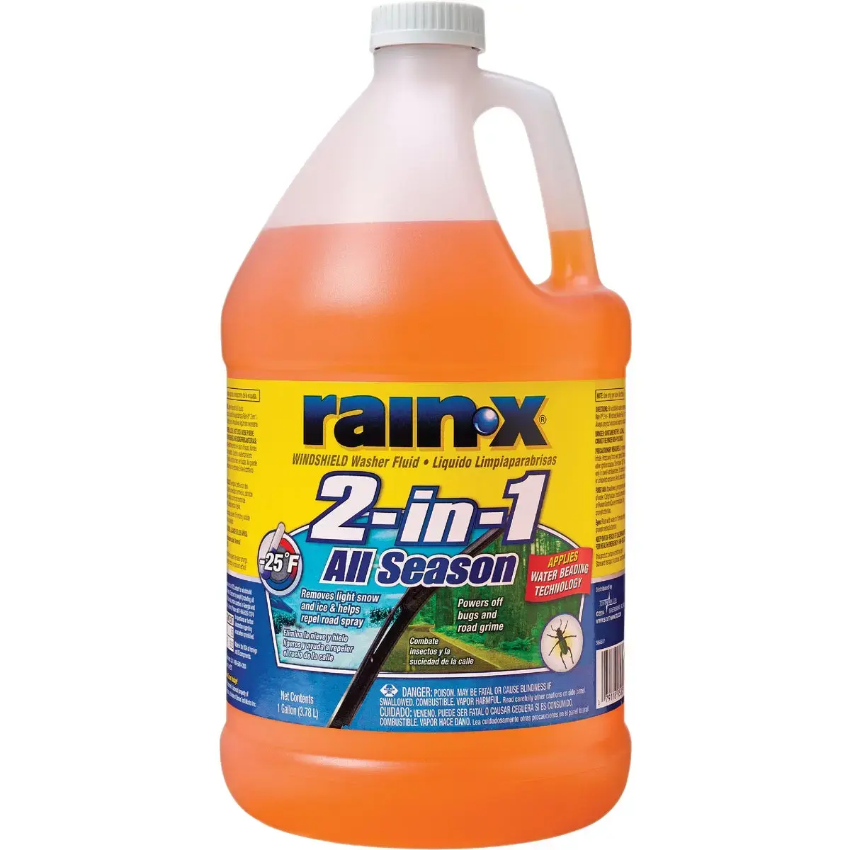 Rain-X 113645 Windshield Washer Fluid, 3.78 L Orange Buy Now