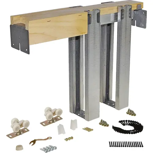 3 Ft. x 7 Ft. Pocket Door Frame Kit With Soft Close/Open 3 Ft. x 7 Ft. Pocket Door Frame Kit With Soft Close/Open