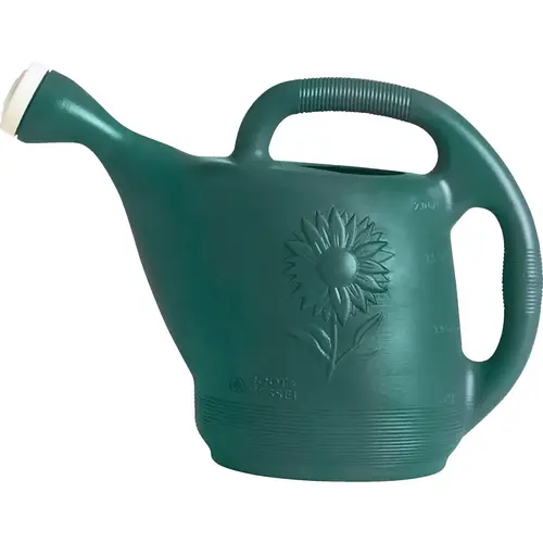 Watering Can, Classic Green Plastic, 2-Gallons Watering Can, Classic Green Plastic, 2-Gallons