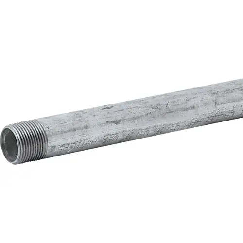 3/4 In. x 10 Ft. Carbon Steel Threaded Galvanized Pipe 3/4 In. x 10 Ft. Carbon Steel Threaded Galvanized Pipe