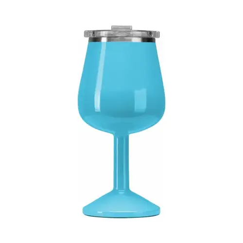 15OZ BLUE Wine Glass