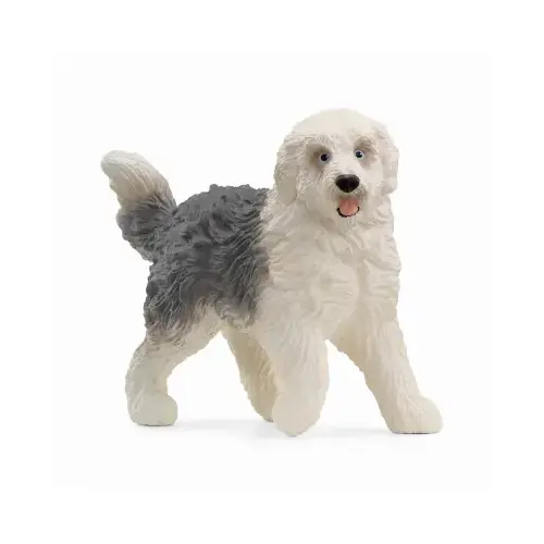 Old English Sheepdog Toy Animal Figure, Ages 3 & Up Old English Sheepdog Toy Animal Figure, Ages 3 & Up