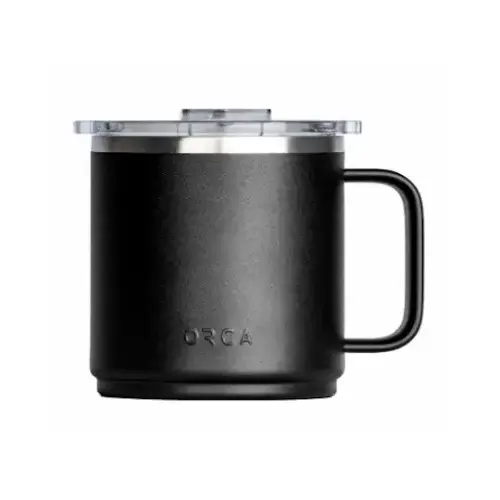 16 Oz. Black Camper Coffee Mug