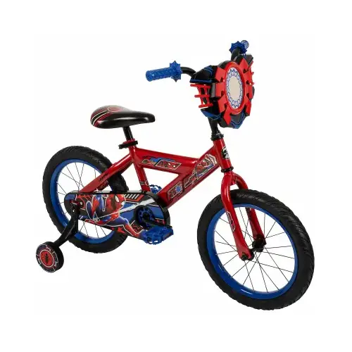 Kids' Spider-Man Bike with Training Wheels, 16 In.