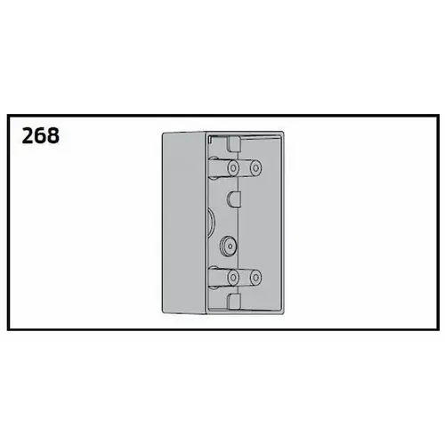 Surface Mount Box for SEM7830 Statuary Bronze Finish Surface Mount Box for SEM7830 Statuary Bronze Finish