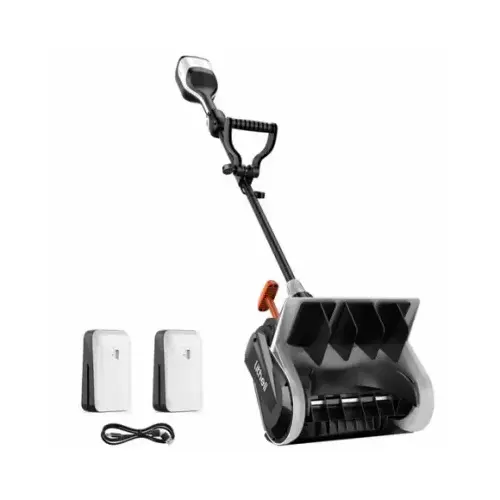 U20 Cordless Electric Snow Shovel, Brushless Motor, (2) 20V Batteries U20 Cordless Electric Snow Shovel, Brushless Motor, (2) 20V Batteries