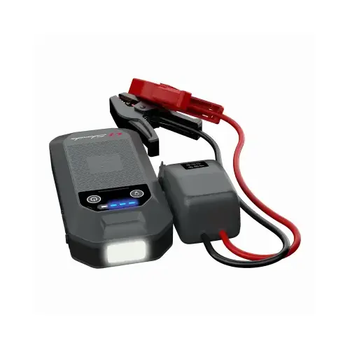 Schumacher Jump Starter and Portable Power Pack, 12 V, 1000 A, Lithium-Ion Battery Black/Red Schumacher Jump Starter and Portable Power Pack, 12 V, 1000 A, Lithium-Ion Battery Black/Red