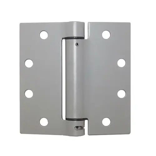 Full Mortise 4-1/2" x 4-1/2" Square Corner Standard Weight Template Spring Hinge Prime Coat Finish Full Mortise 4-1/2" x 4-1/2" Square Corner Standard Weight Template Spring Hinge Prime Coat Finish