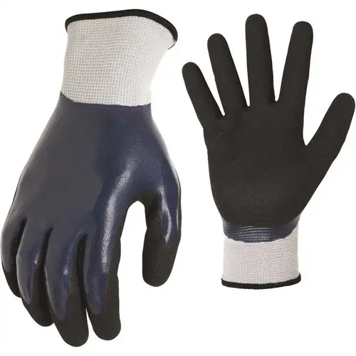Nitrile Coated Water Resistant Work Gloves X-Large