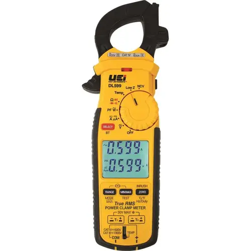 Wireless Trms Clamp Meter With 3-Phase Rotation Tests