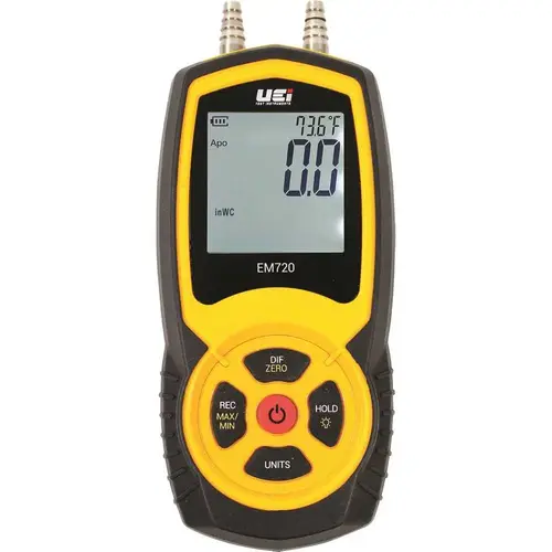 Hi-Res Differential Manometer Hi-Res Differential Manometer