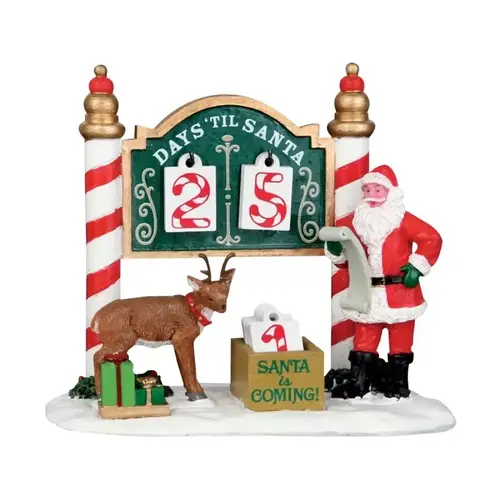Christmas Countdown, Vail Village, Polyresin Christmas Countdown, Vail Village, Polyresin