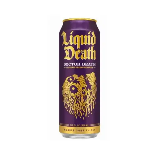 Dr. Death Sparkling Water, 19.2 oz.