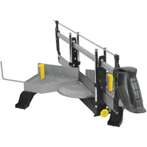 Stanley H36191 Clamping Mitre Box with Saw, 22 in W Cutting, 1-1/2