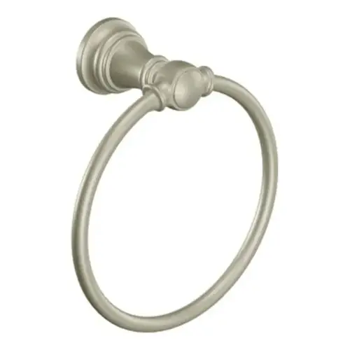 Weymouth Towel Ring Brushed Nickel Finish
