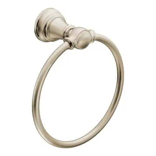 Weymouth Towel Ring Bright Nickel Finish