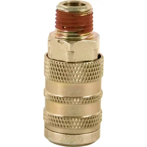 Industrial Interchange Couplers, 1/4 in (NPT) M - pack of 4 Industrial Interchange Couplers, 1/4 in (NPT) M - pack of 4