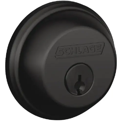 Matte Black Single Cylinder Deadbolt