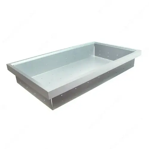 Metal Drawer for an Interior Cabinet Width of 36" (914 mm) Aluminum Metal Drawer for an Interior Cabinet Width of 36" (914 mm) Aluminum