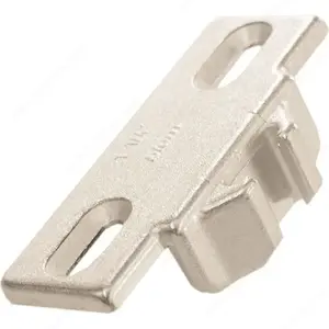 Richelieu Hardware 130113180 COMPACT 33 Edge-Mount Mounting Plate