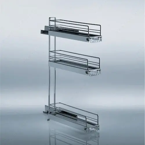 Narrow Sliding Basket Chrome Narrow Sliding Basket Chrome