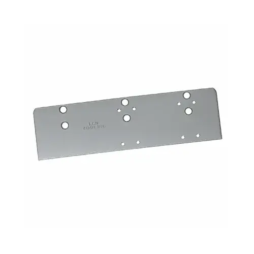Aluminum Drop Plate for Flush Top Jamb Mounting 4040 Series Surface Mounted Closers Aluminum Drop Plate for Flush Top Jamb Mounting 4040 Series Surface Mounted Closers